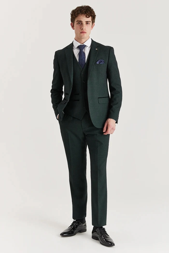 Regent Plaid Check Trousers