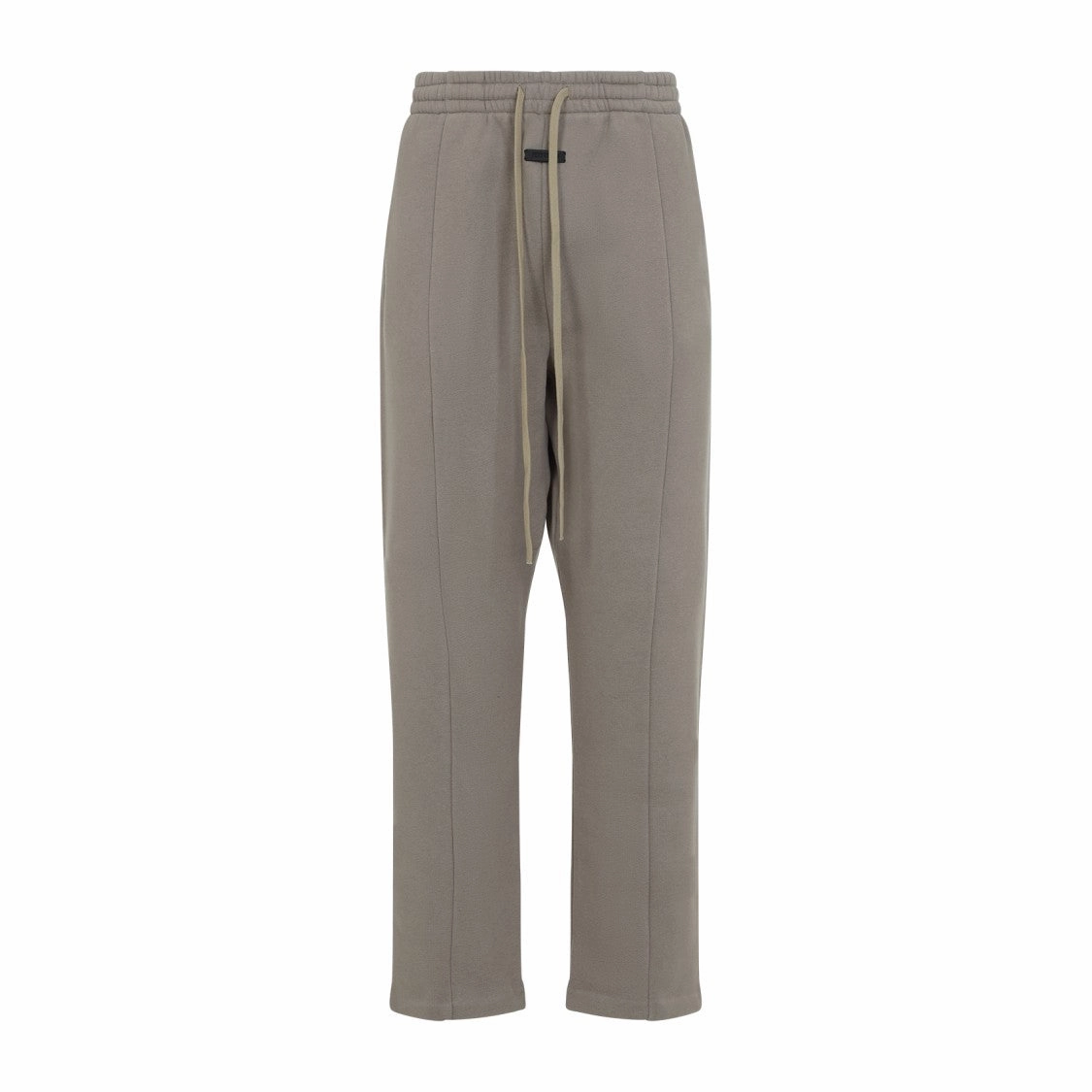 Relaxed Beige Cotton Pants