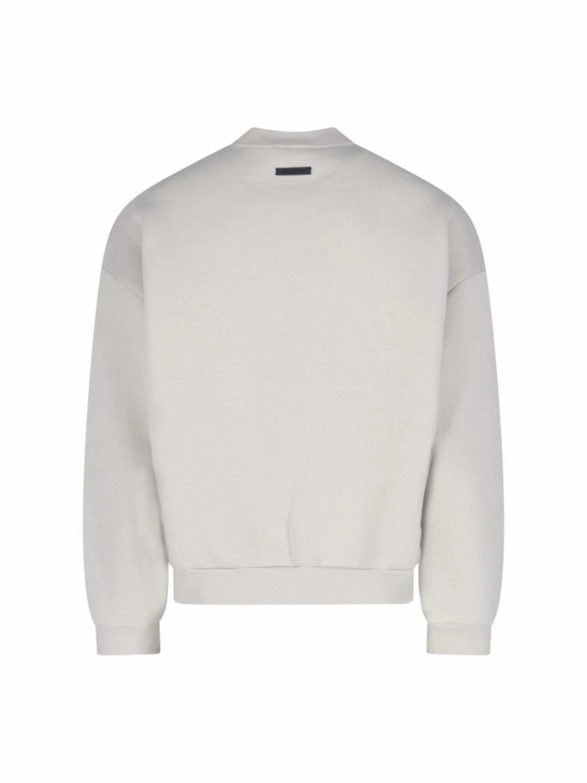 Relaxed Fit Grey Sweater
