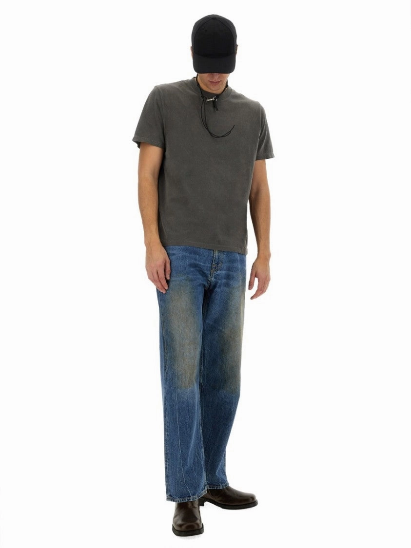 Relaxed Fit Straight Leg Jeans