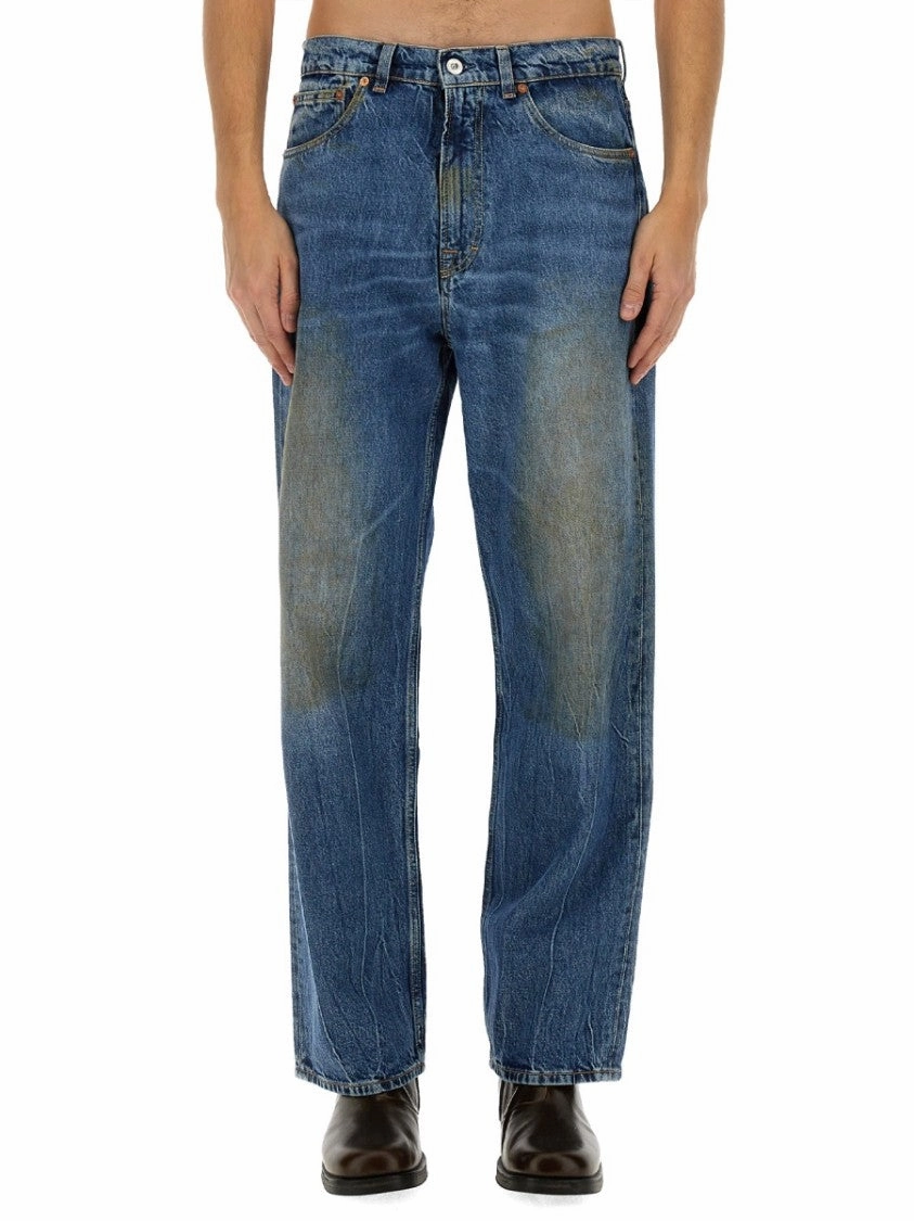 Relaxed Fit Straight Leg Jeans