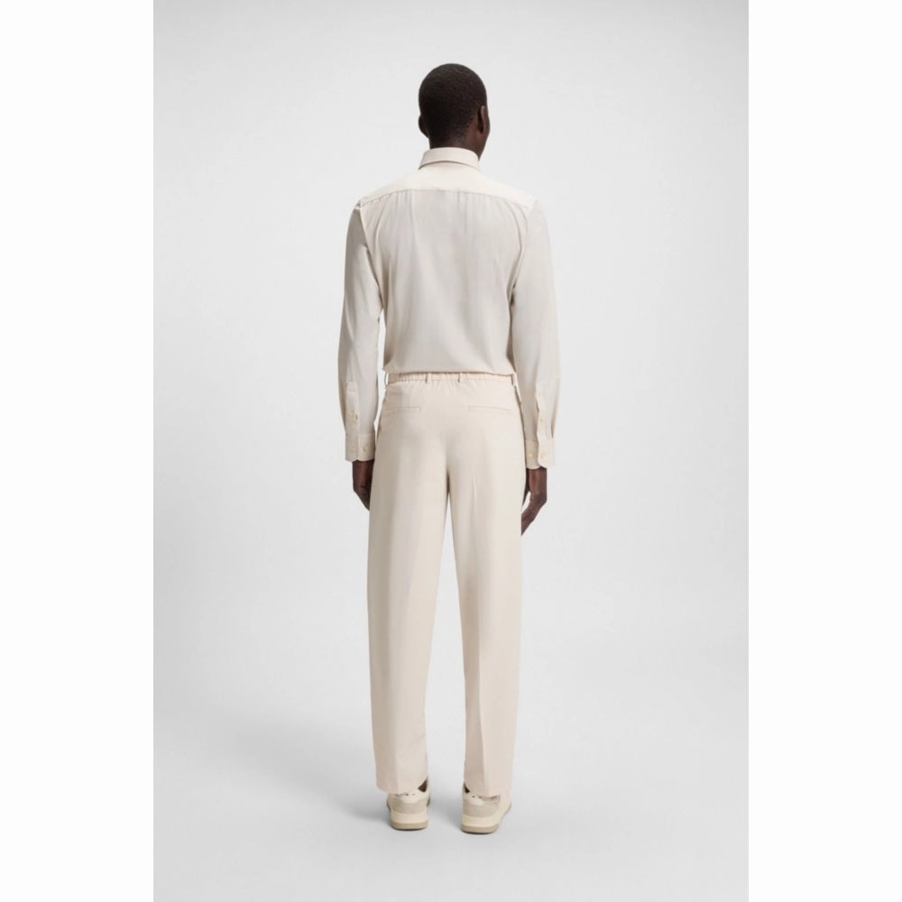 Relaxed-fit trousers in water-repellent stretch fabric