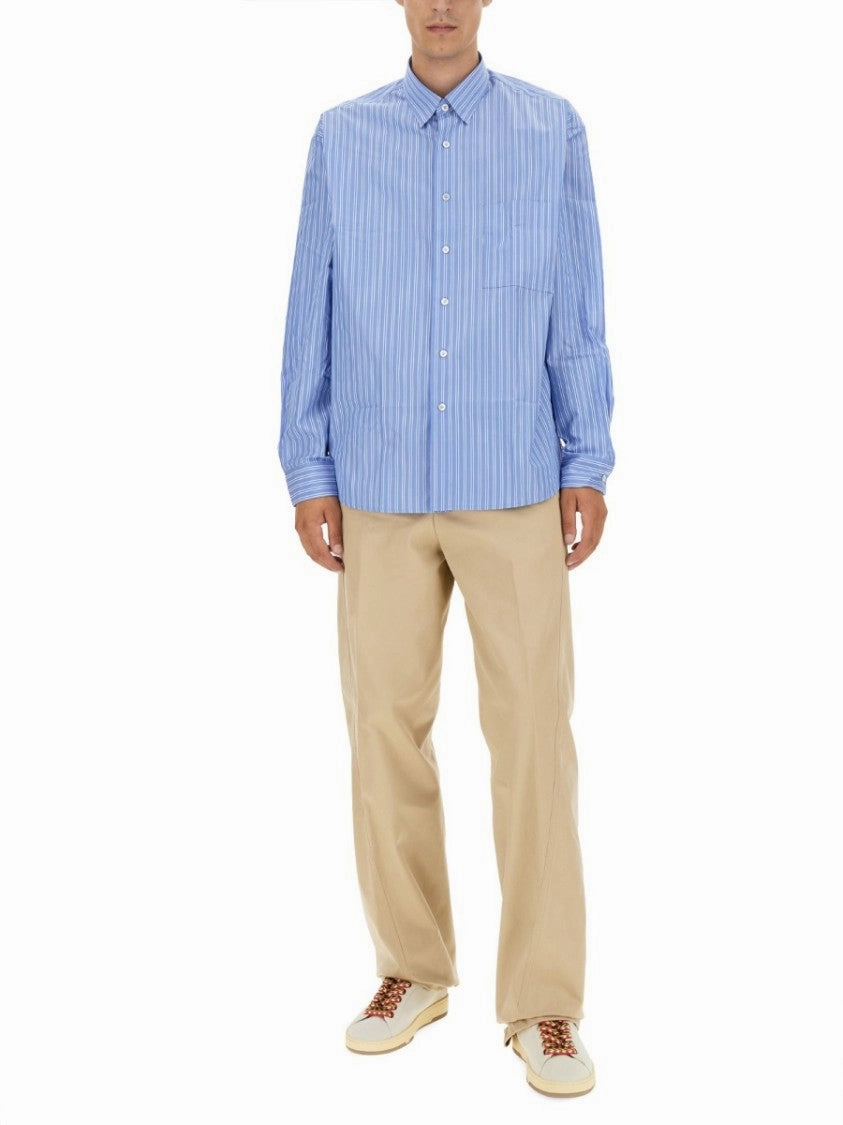 Relaxed Fit Twisted Chino Pants