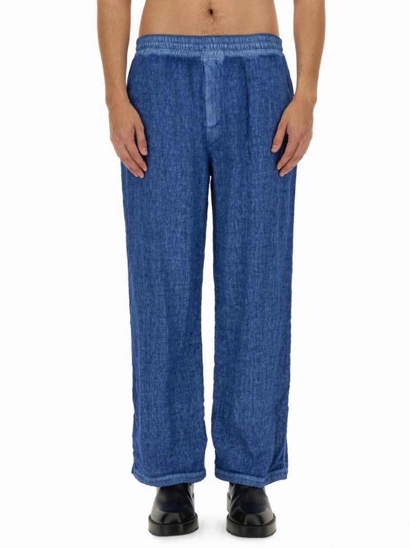 Relaxed Fit Wide Leg Pants