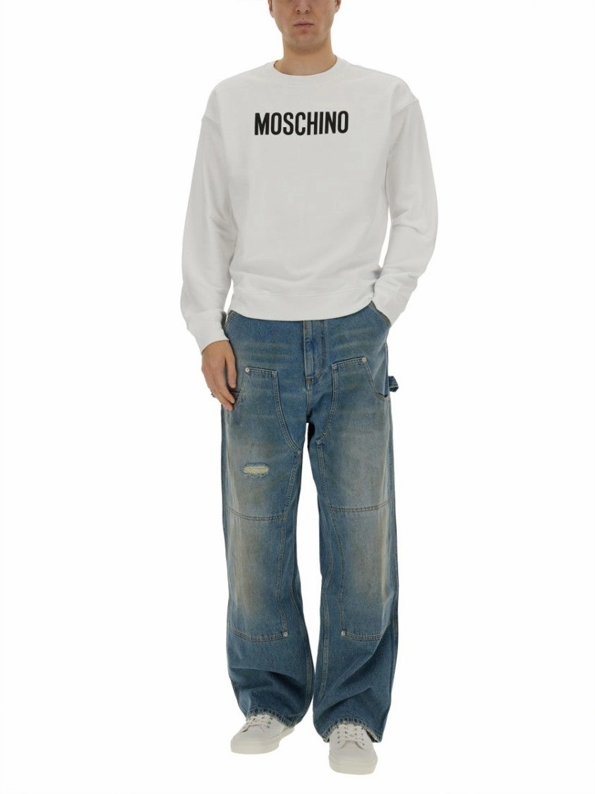 Relaxed High-Waist Wide-Leg Jeans