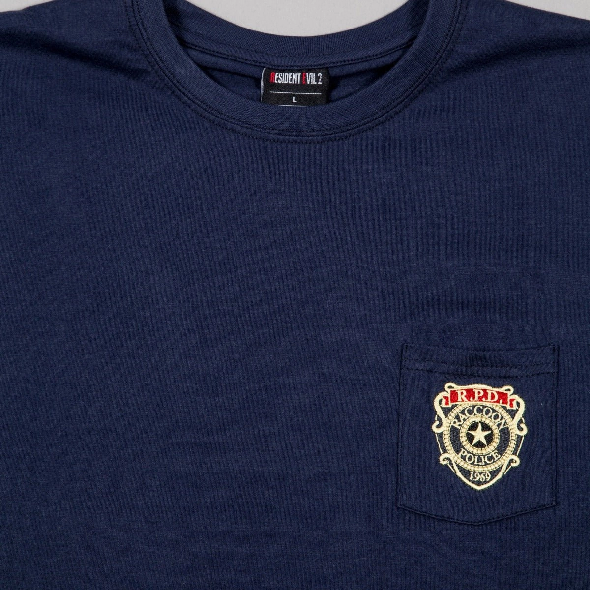 Resident Evil 2 RPD Pocket T-Shirt