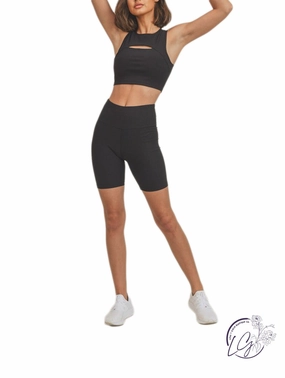 Ribbed Biker Shorts affordable athletic pants for men