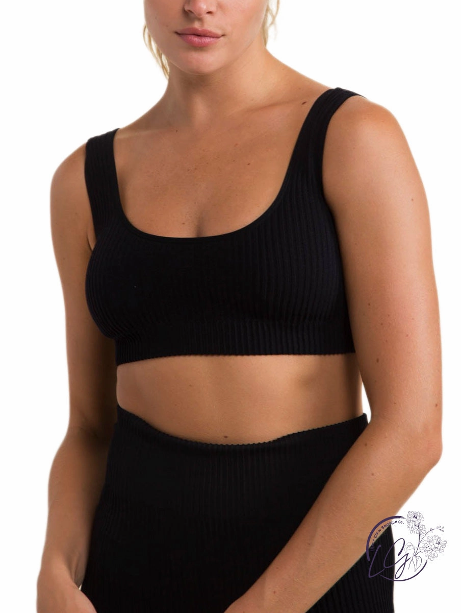 Ribbed Seamless Sports Bra affordable athletic pants for men