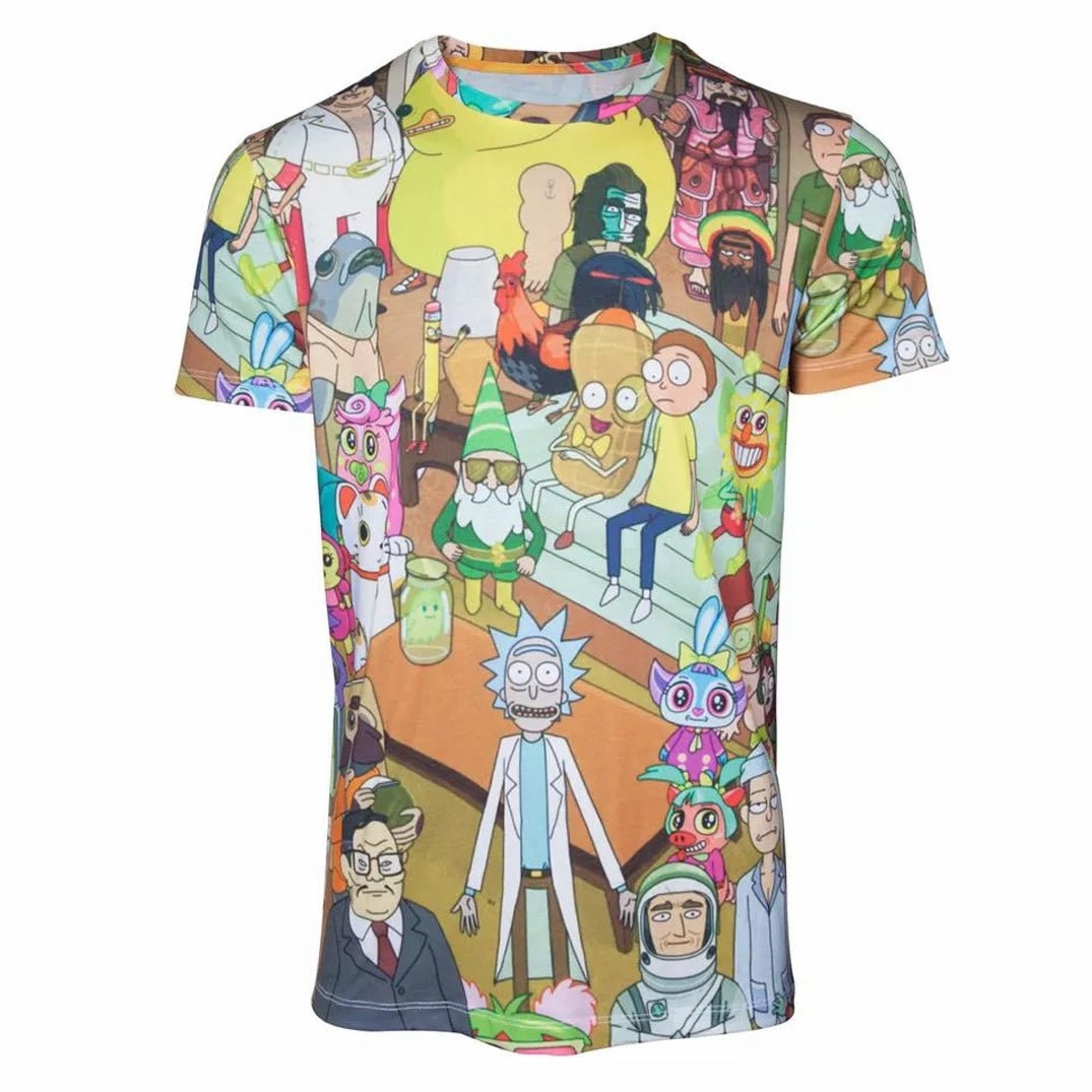 Rick and Morty Characters T-Shirt