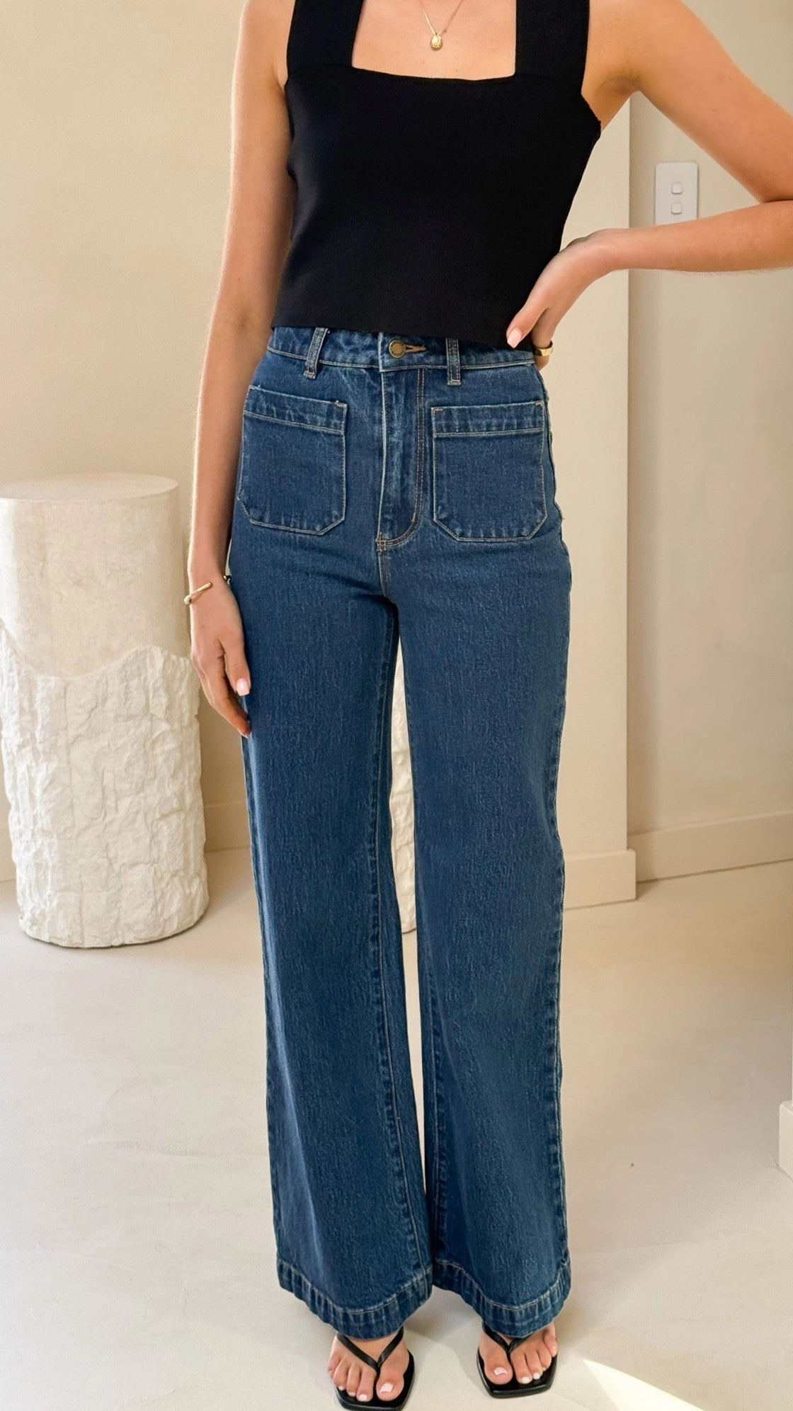 Rollas Sailor Jean Long - Eco Ruby