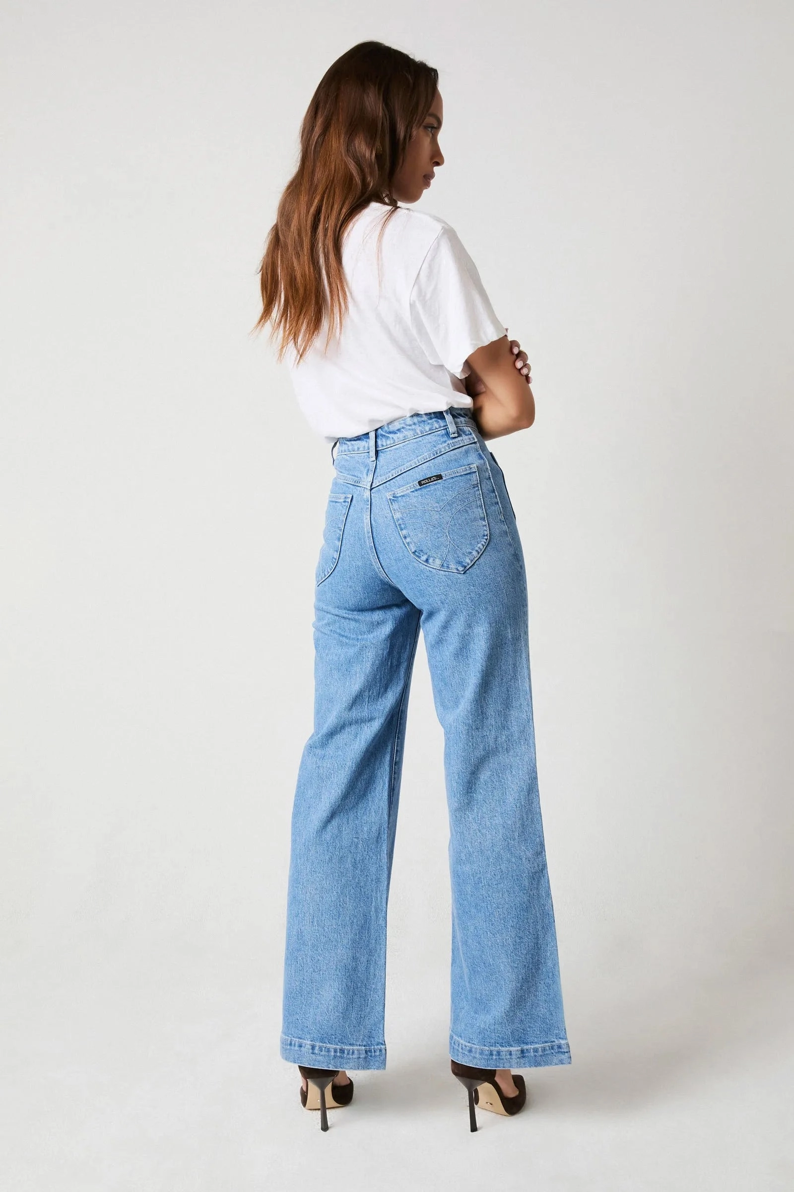 Rollas Sailor Jean Long - Lily Blue