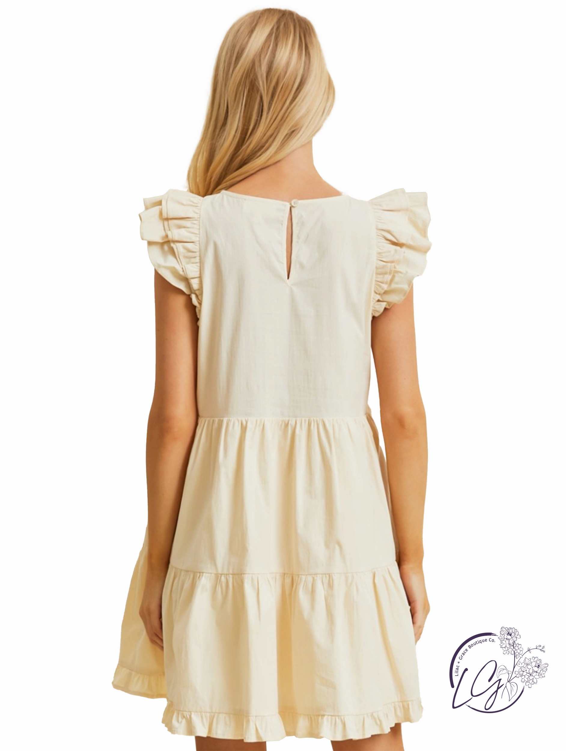 Romantic Ruffles Mini Dress
