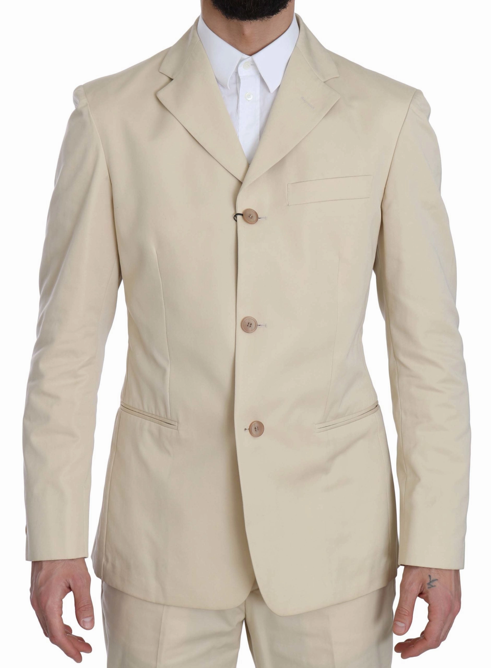 Romeo Gigli  Two-Piece Suit with Classic Men's Elegance