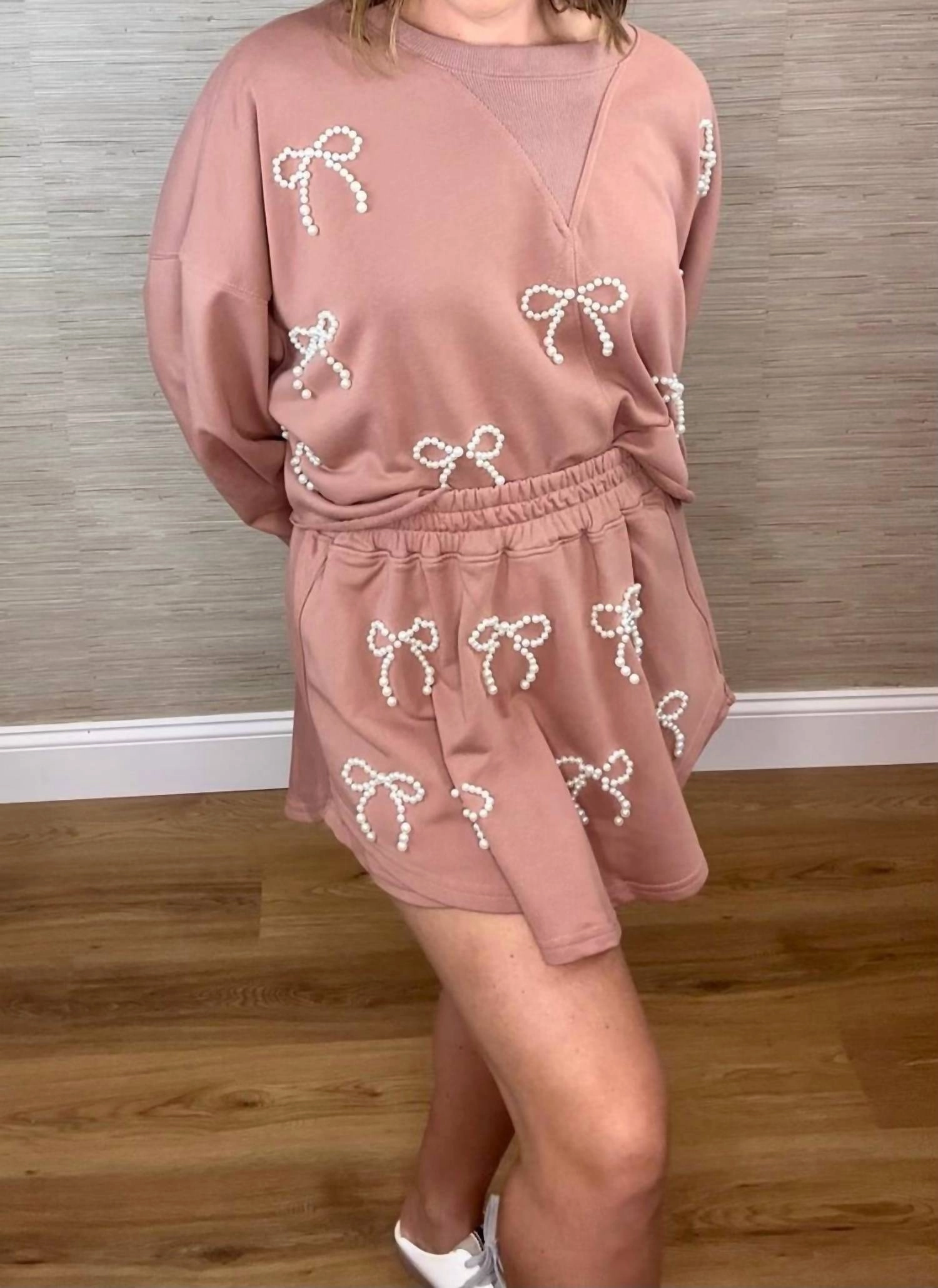Rosey Skort Set In Brown
