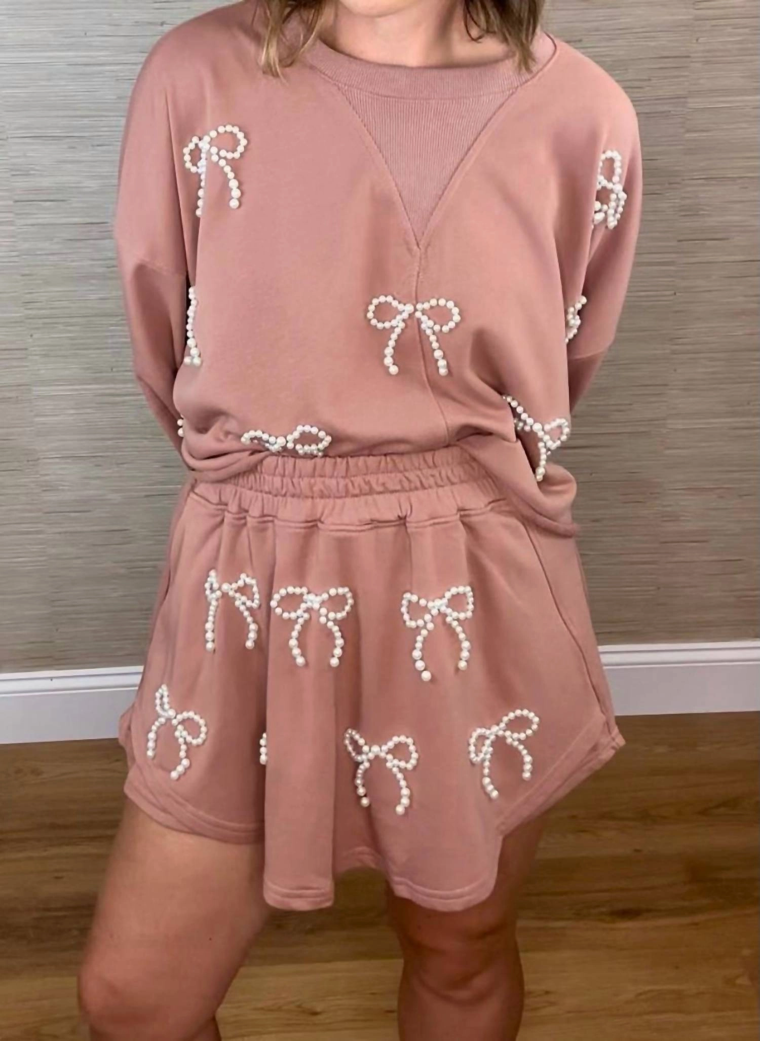 Rosey Skort Set In Brown