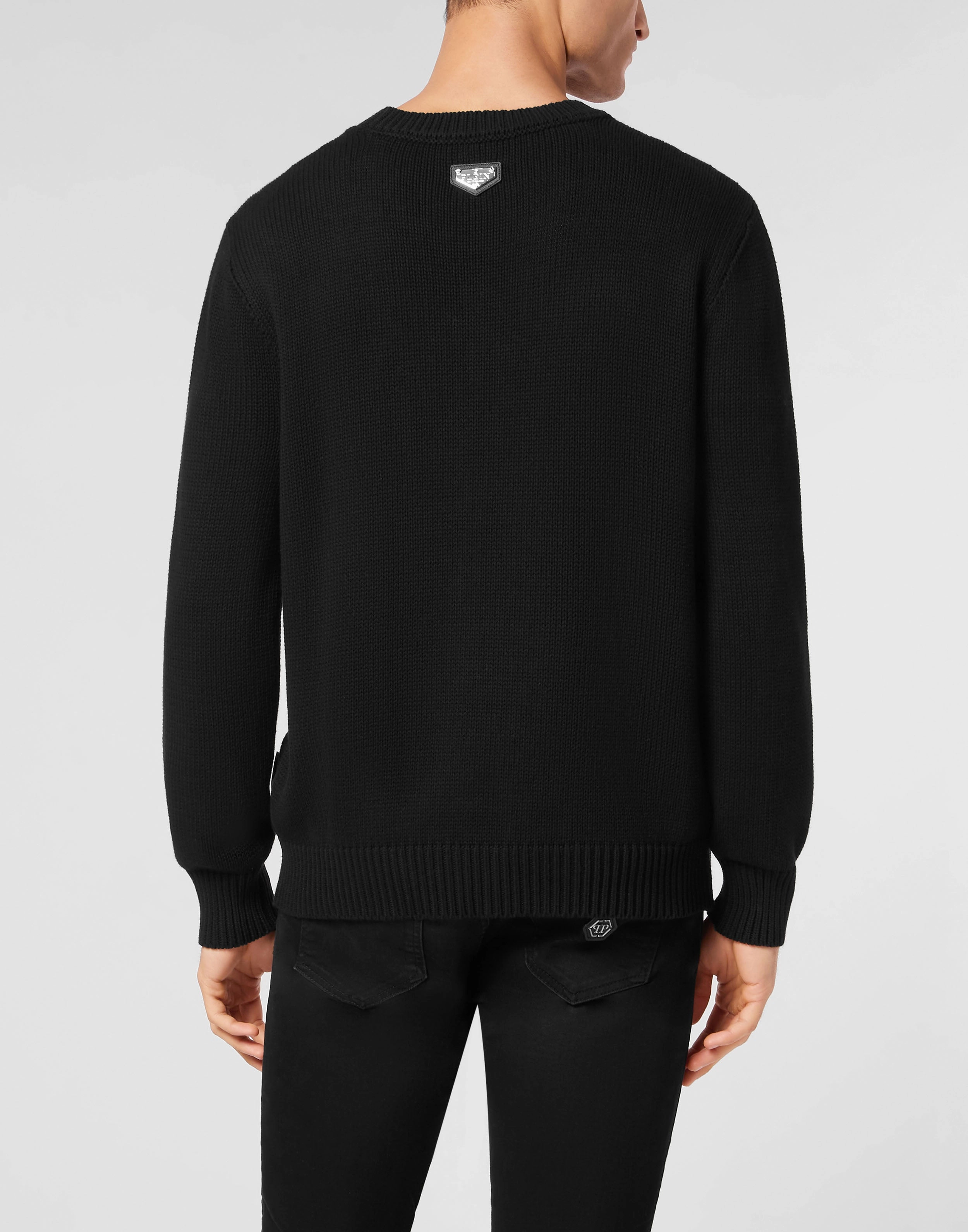 Round Neck Pullover Teddy Bear