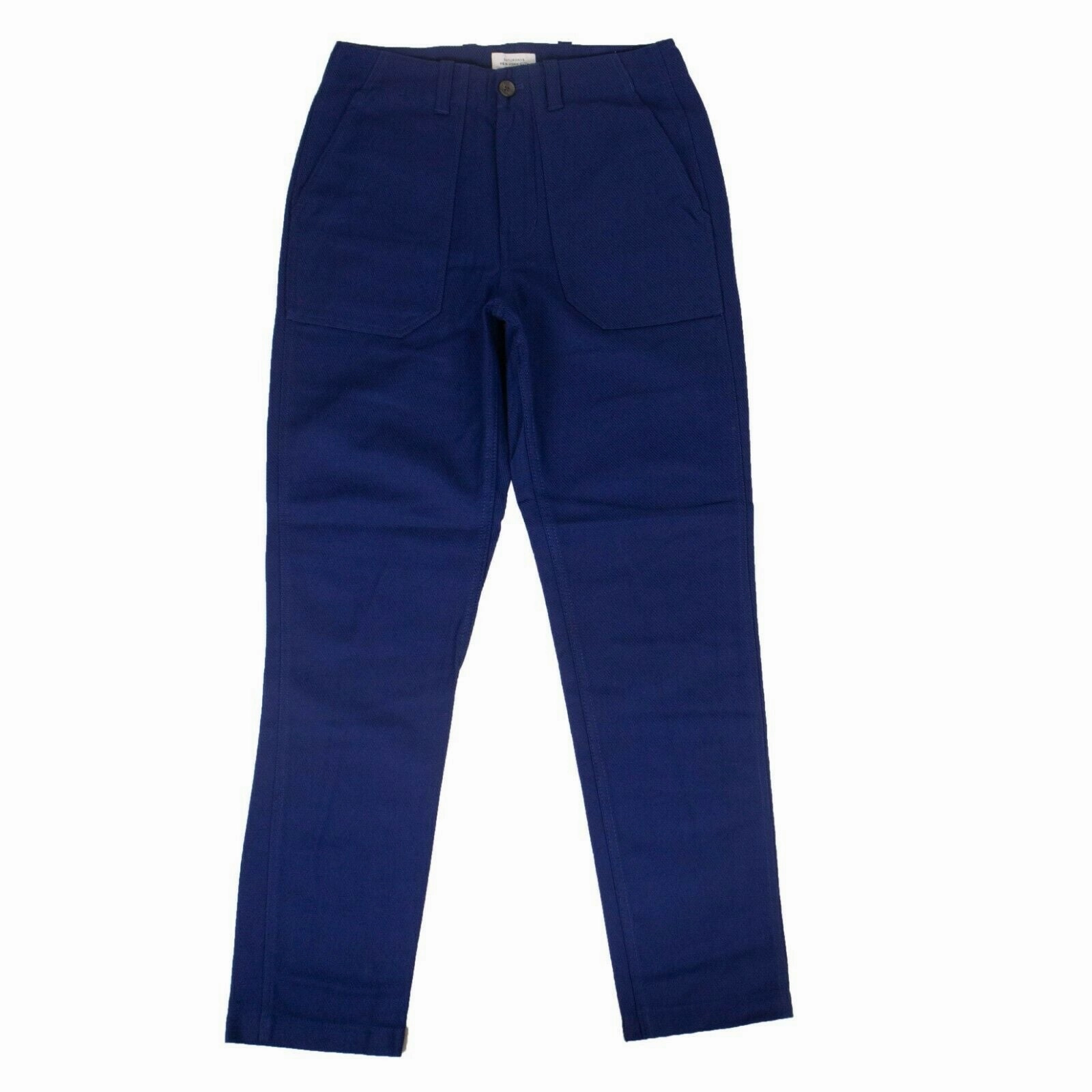 Saturdays Nyc Cotton Decatur Bellow Pants - Cobalt Blue