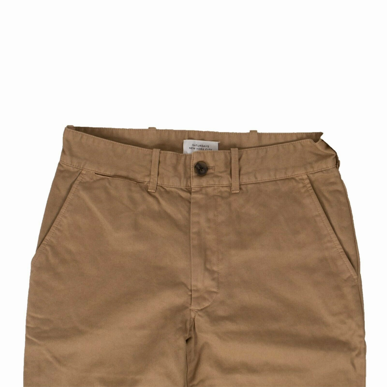 Saturdays Nyc John Chino Cotton Pants - Brown