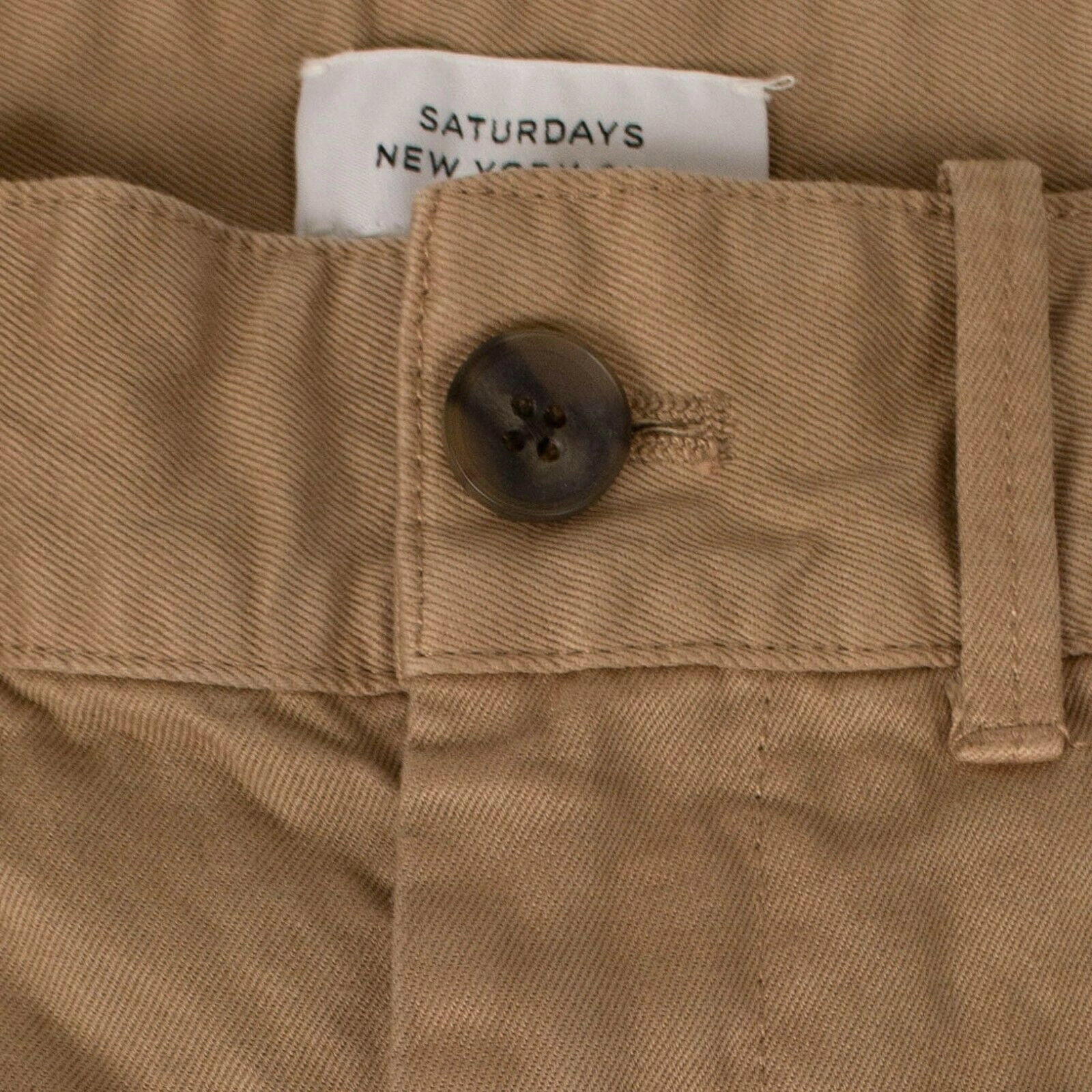 Saturdays Nyc John Chino Cotton Pants - Brown