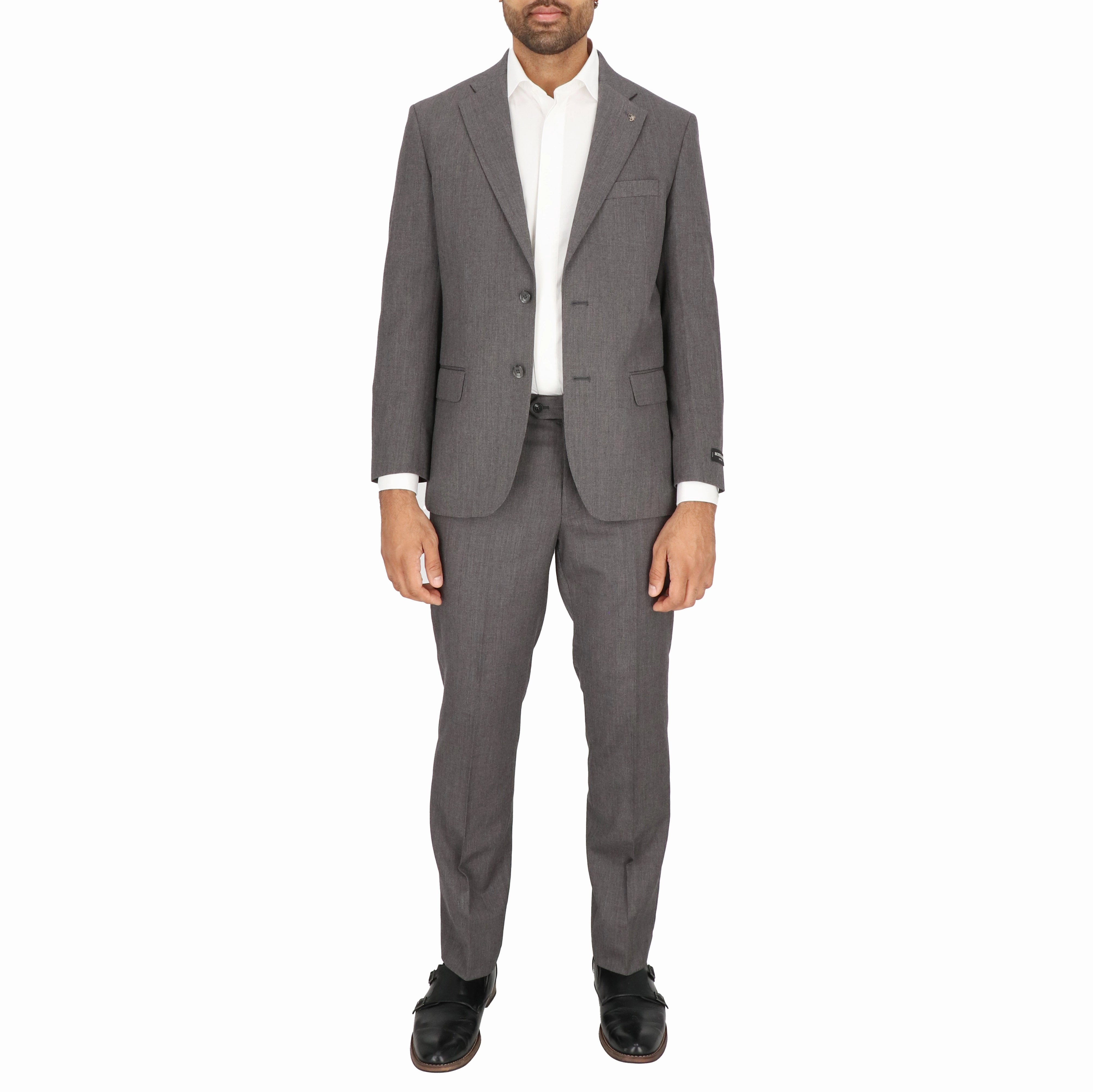 Scotch & Soda Mens Grey Suit
