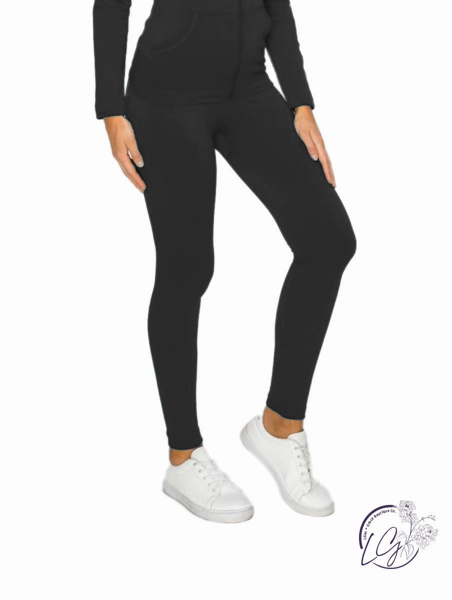 Seamless fleece Lined Leggings affordable athletic pants for men
