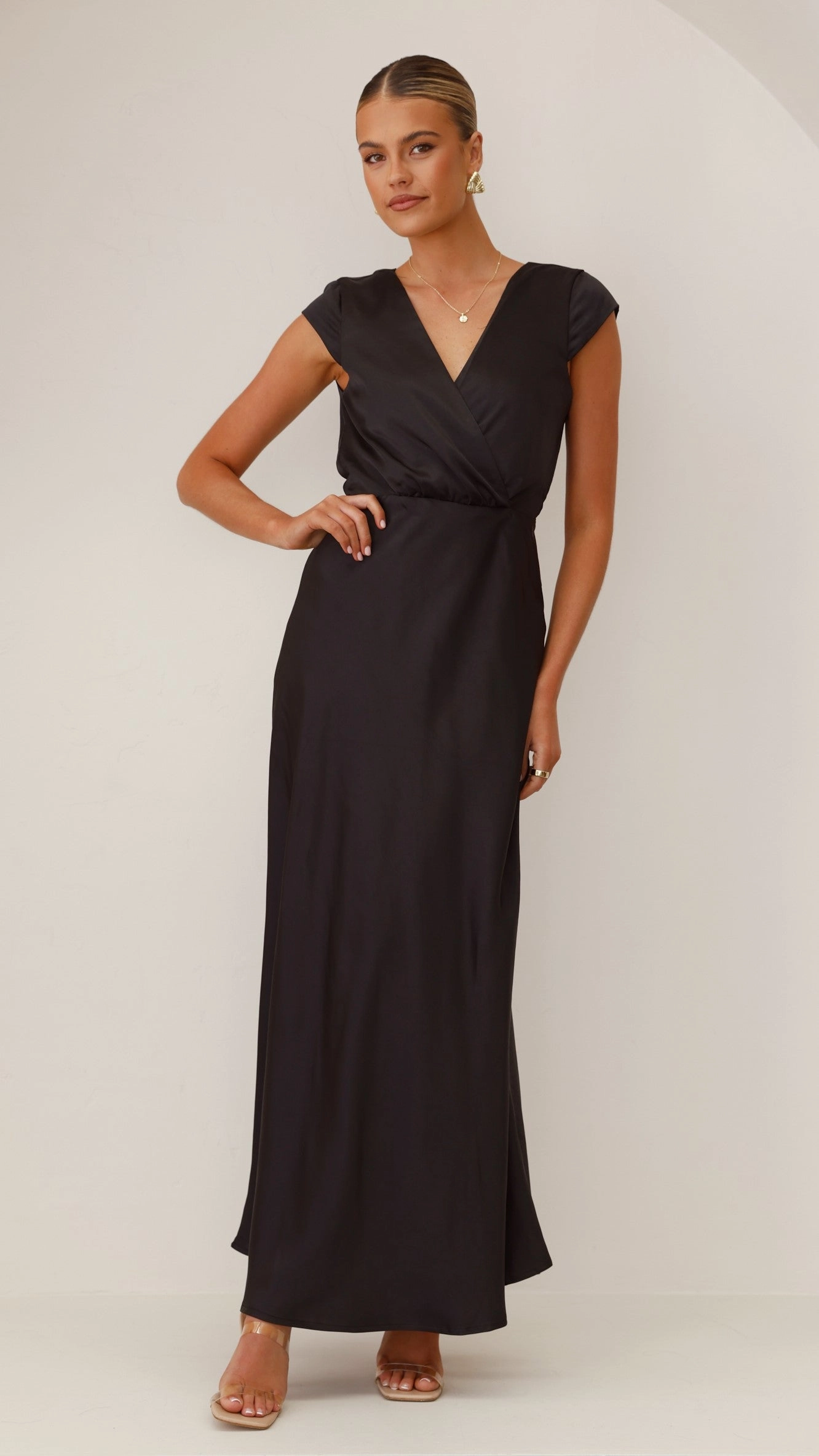 Selma Maxi Dress - Black