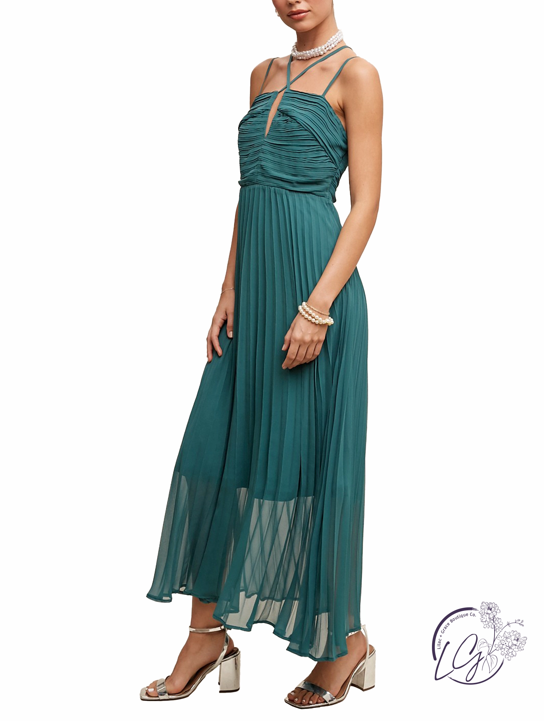 Seraphic Double Strap Maxi Dress