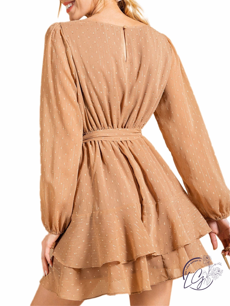 Shimmering Swiss Dot Dream Dress
