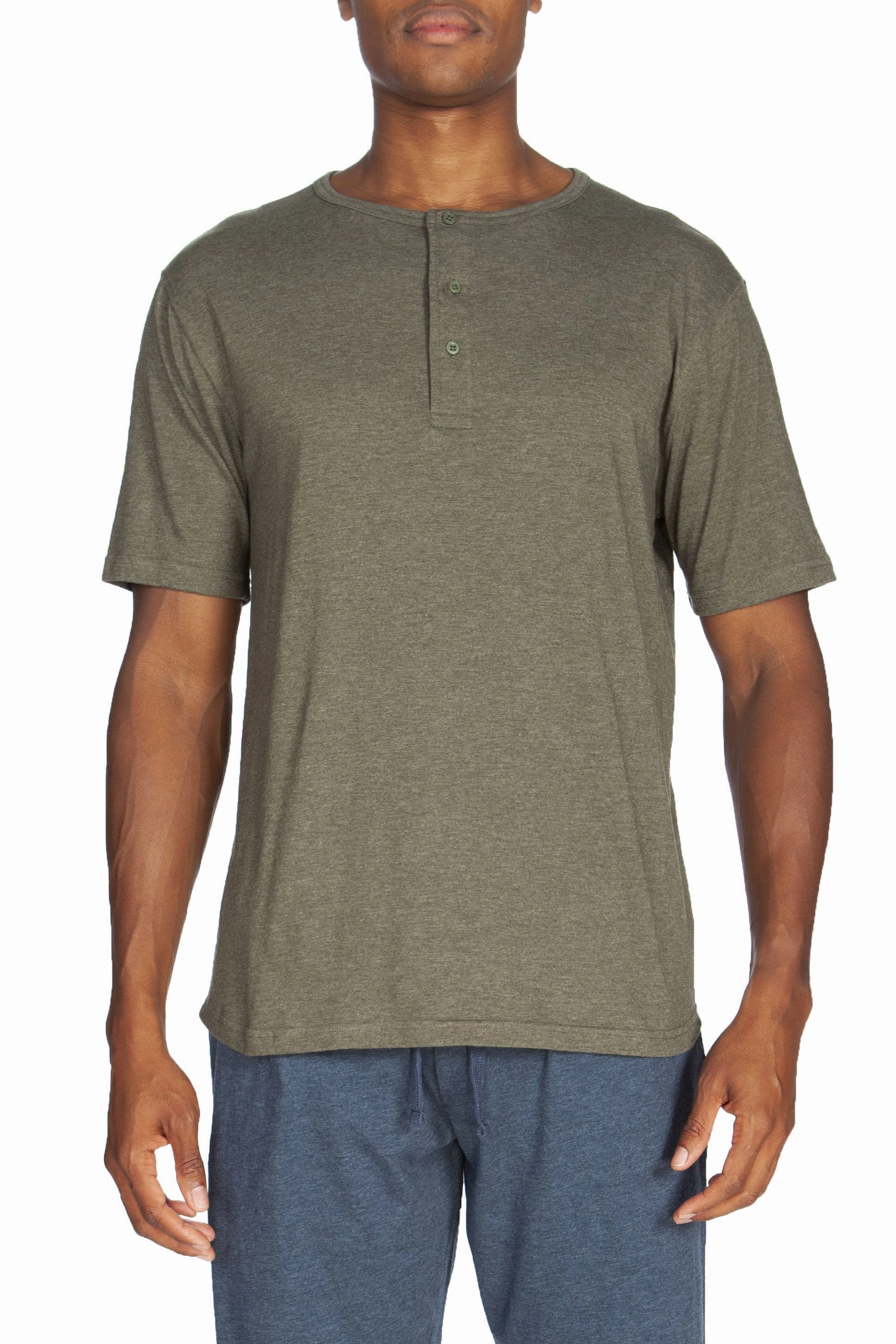 Short Sleeve Henley