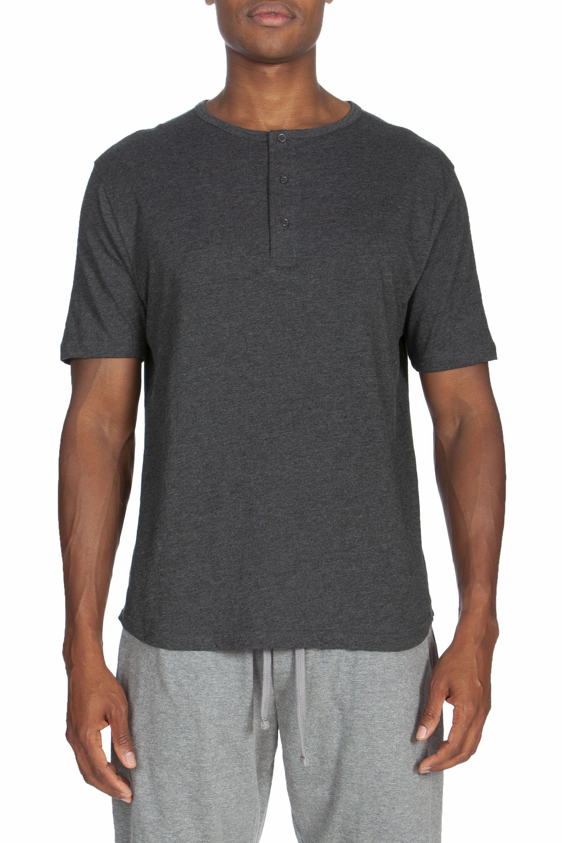 Short Sleeve Henley