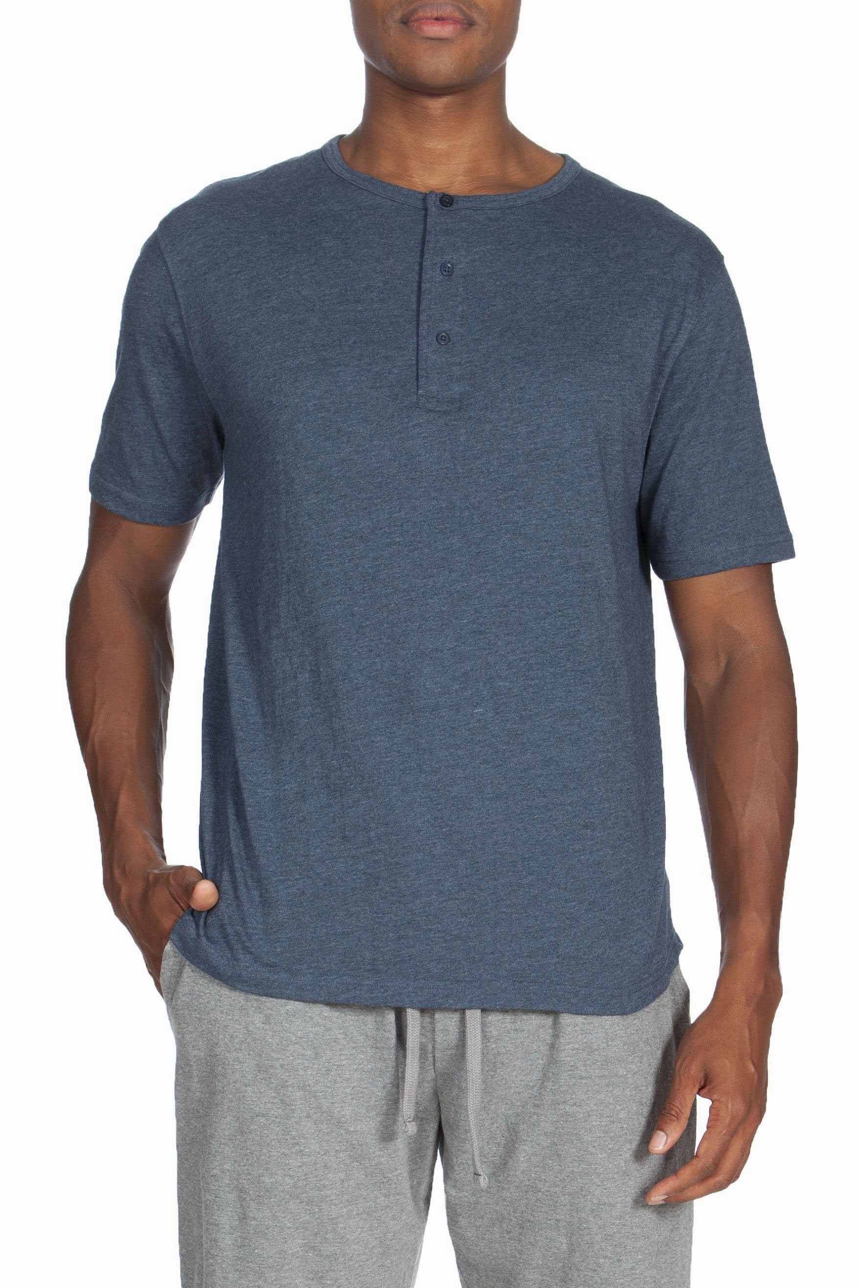 Short Sleeve Henley