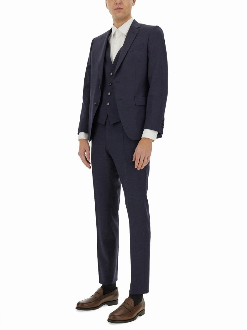 Single-Breasted Tailored Suit