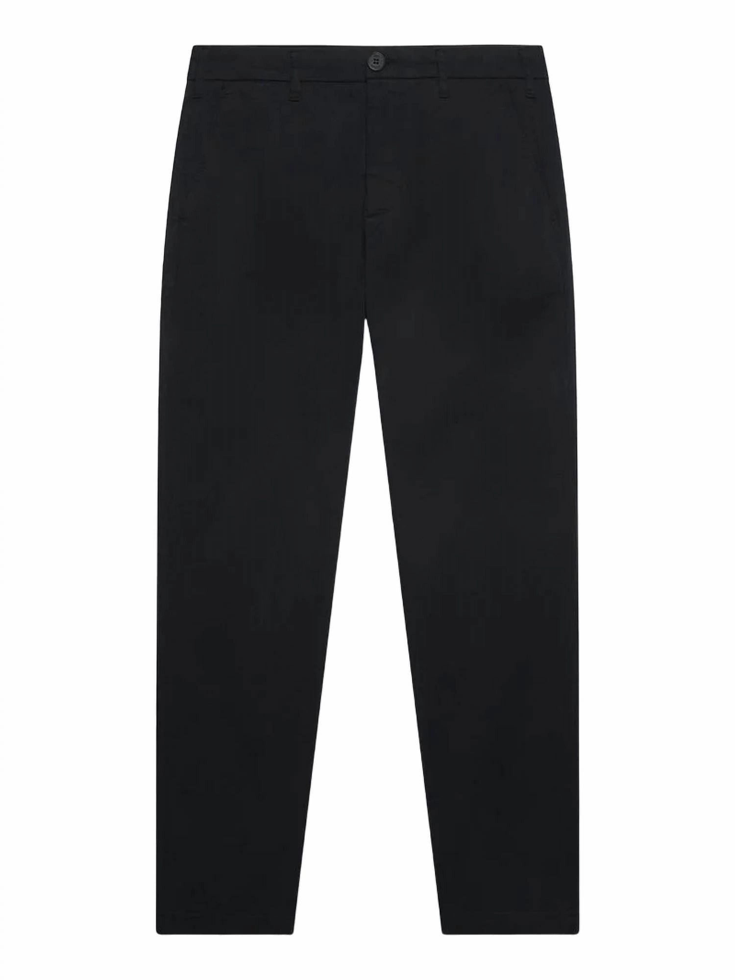 Skye Cotton Twill Trouser In Black