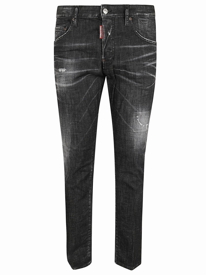 Slim Fit Stretch Cotton Denim Jeans