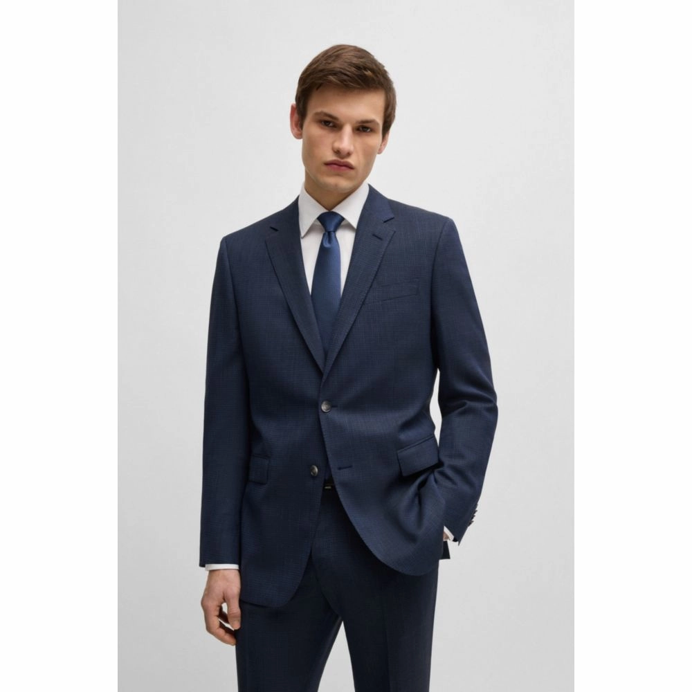 Slim-fit suit in stretch cloth
