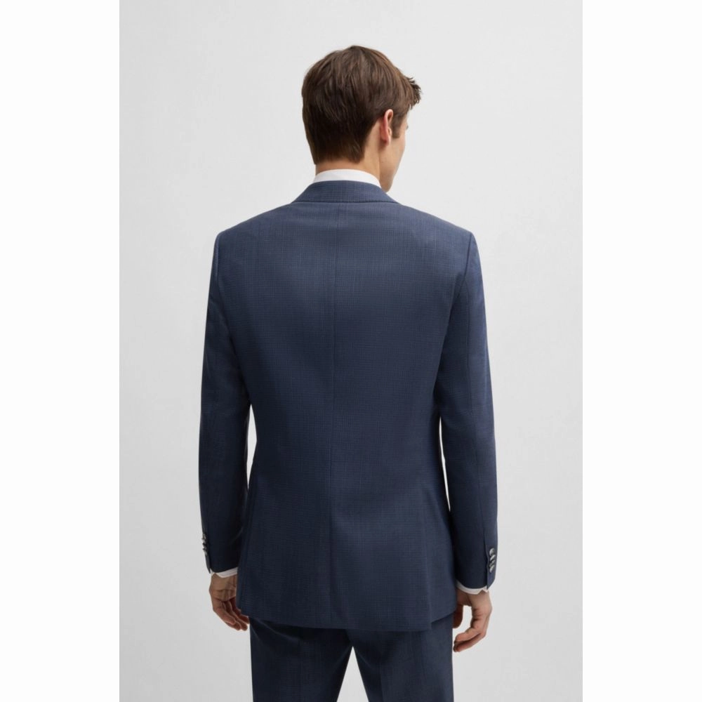 Slim-fit suit in stretch cloth
