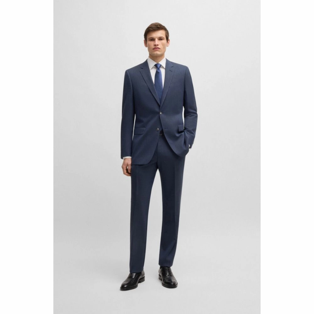 Slim-fit suit in stretch cloth