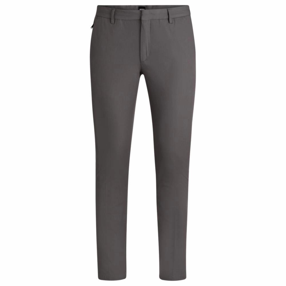 Slim-fit trousers in stretch cotton