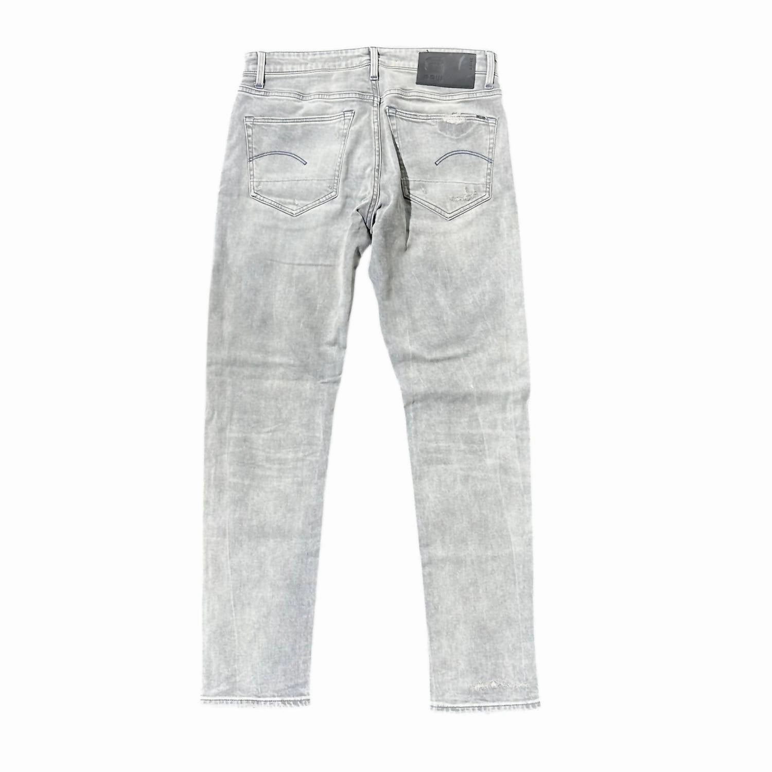 Slim Stretch Denim Jeans In Vintage Grey
