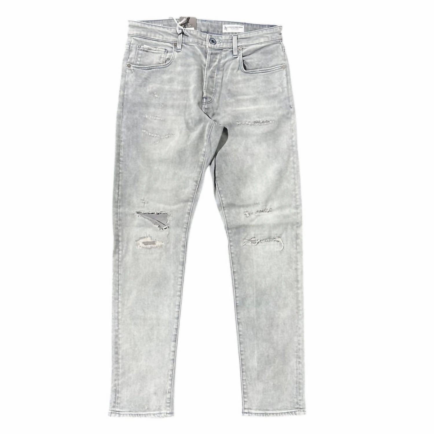 Slim Stretch Denim Jeans In Vintage Grey