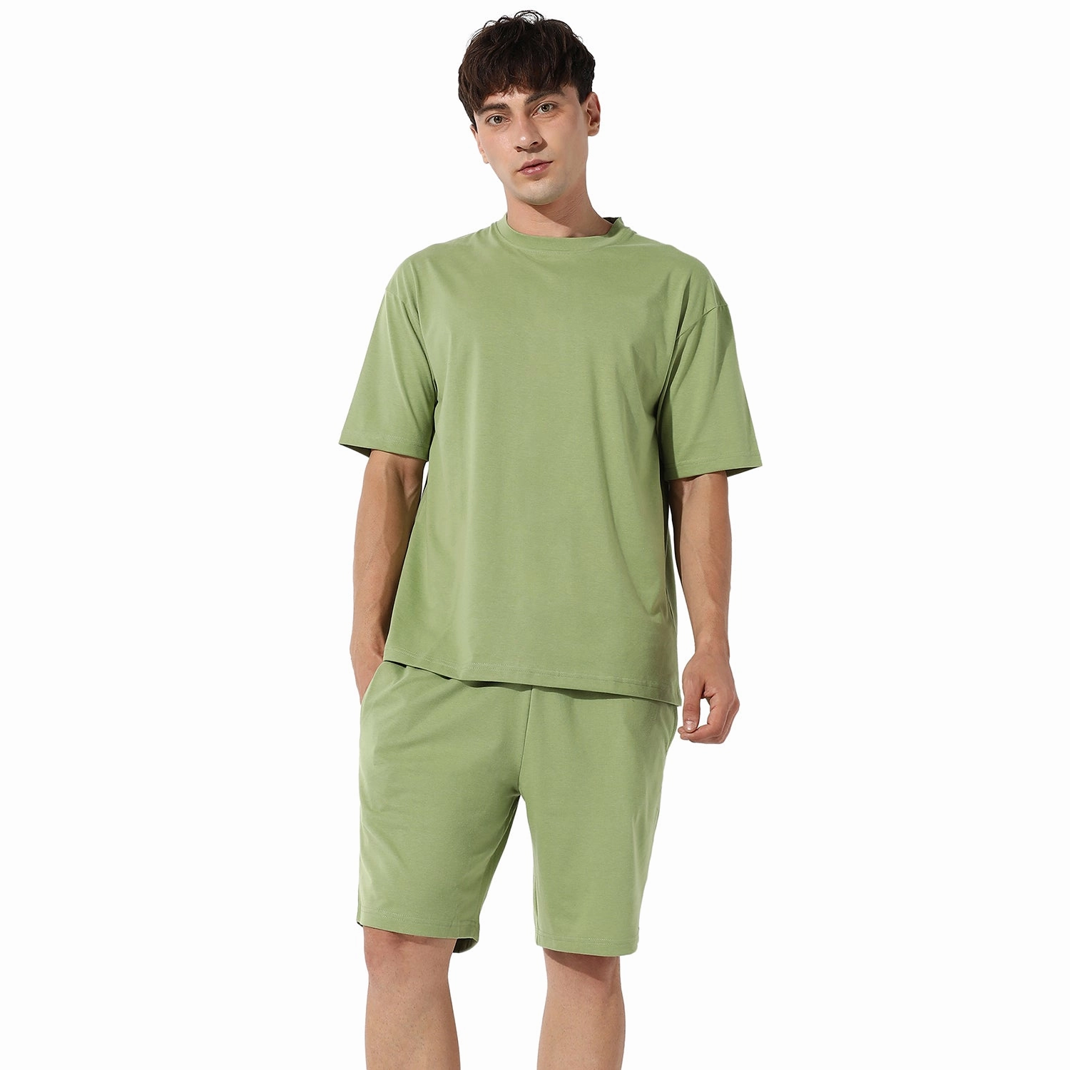Solid Oversized Co-Ord Set