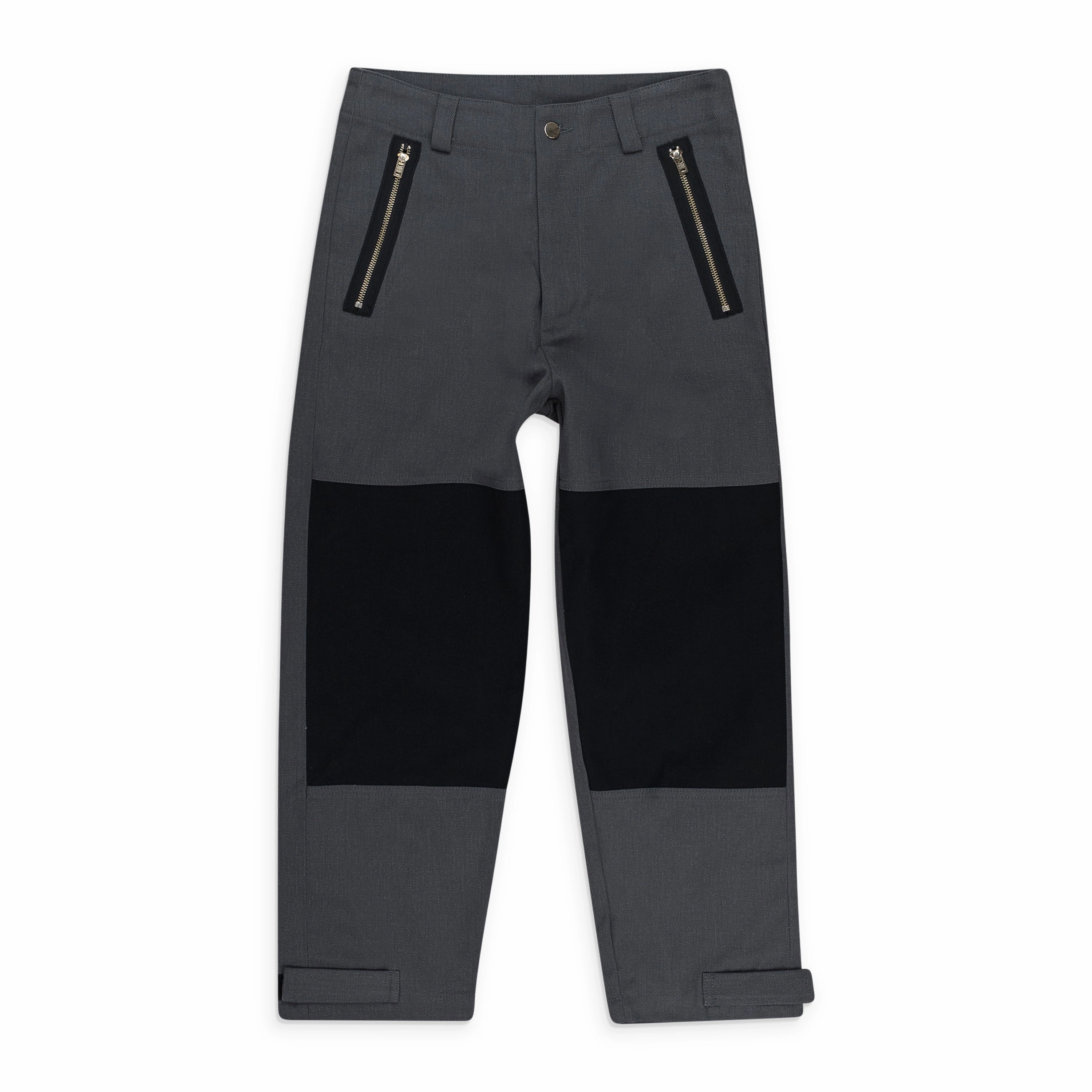 SOME WARE GREY/BLACK CASUAL PANTS