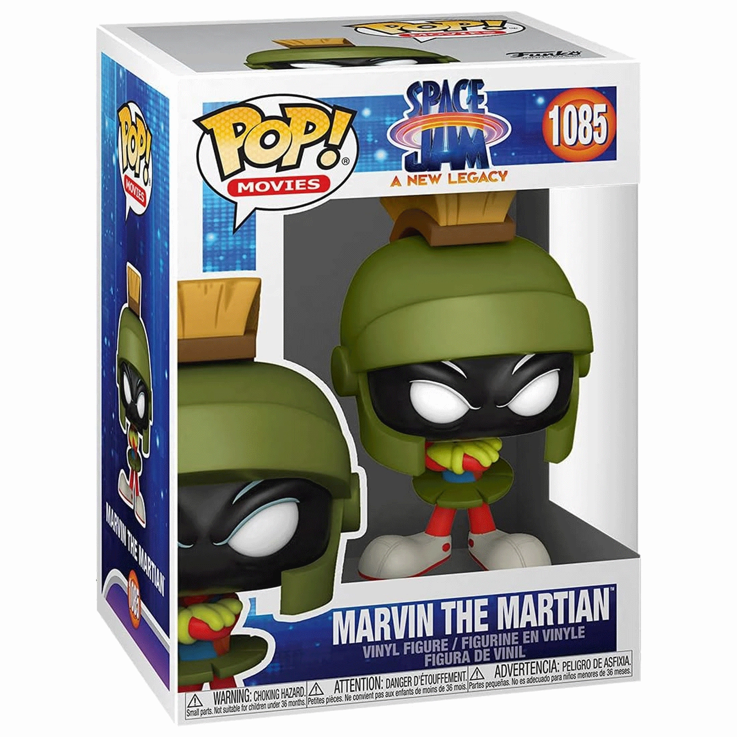 Space Jam 2 Marvin the Martian Pop! Vinyl and Tee Set