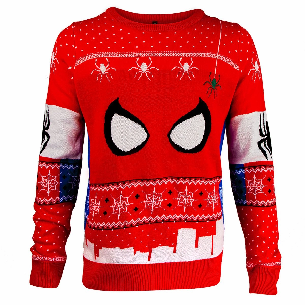 Spider-Man Knitted Christmas Jumper / Sweater