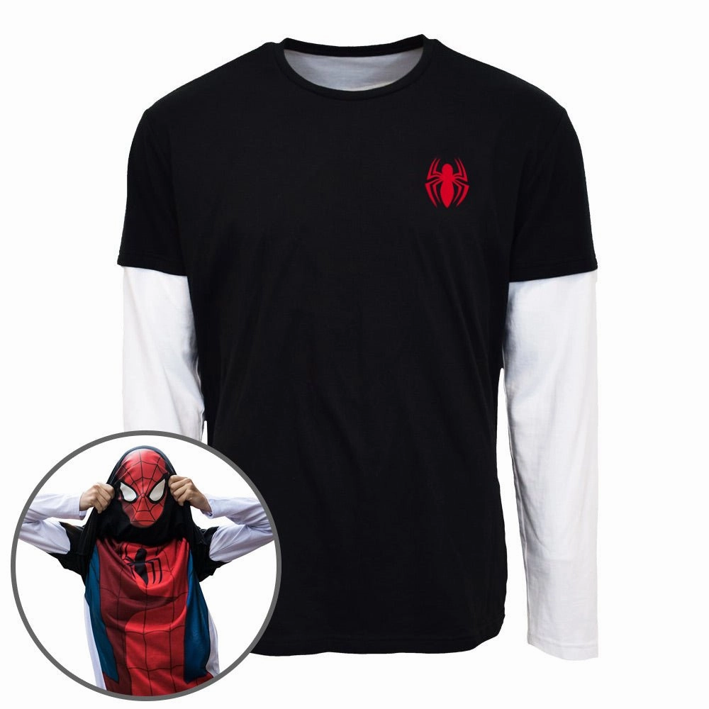Spider-Man Reversible Long Sleeve T-Shirt