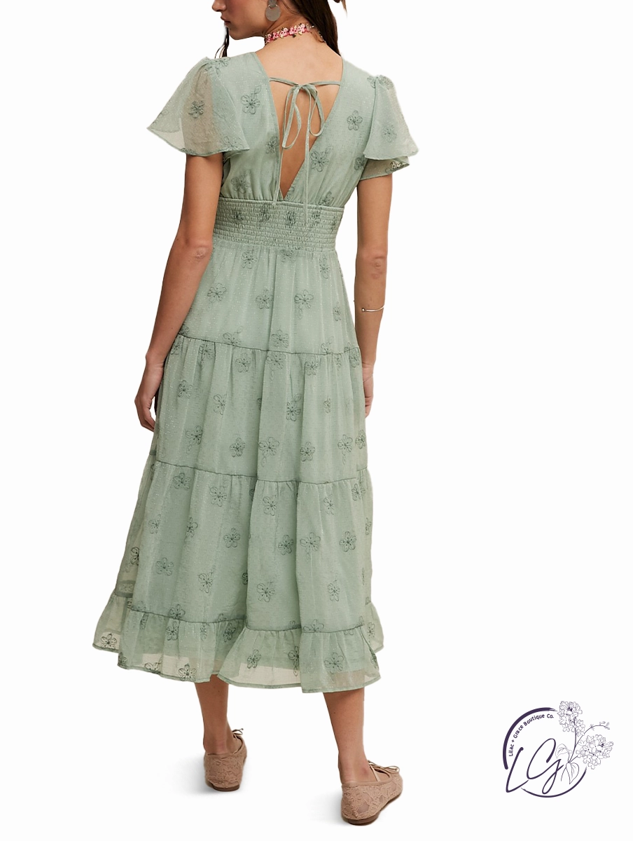 Springtime Splendor Maxi Dress