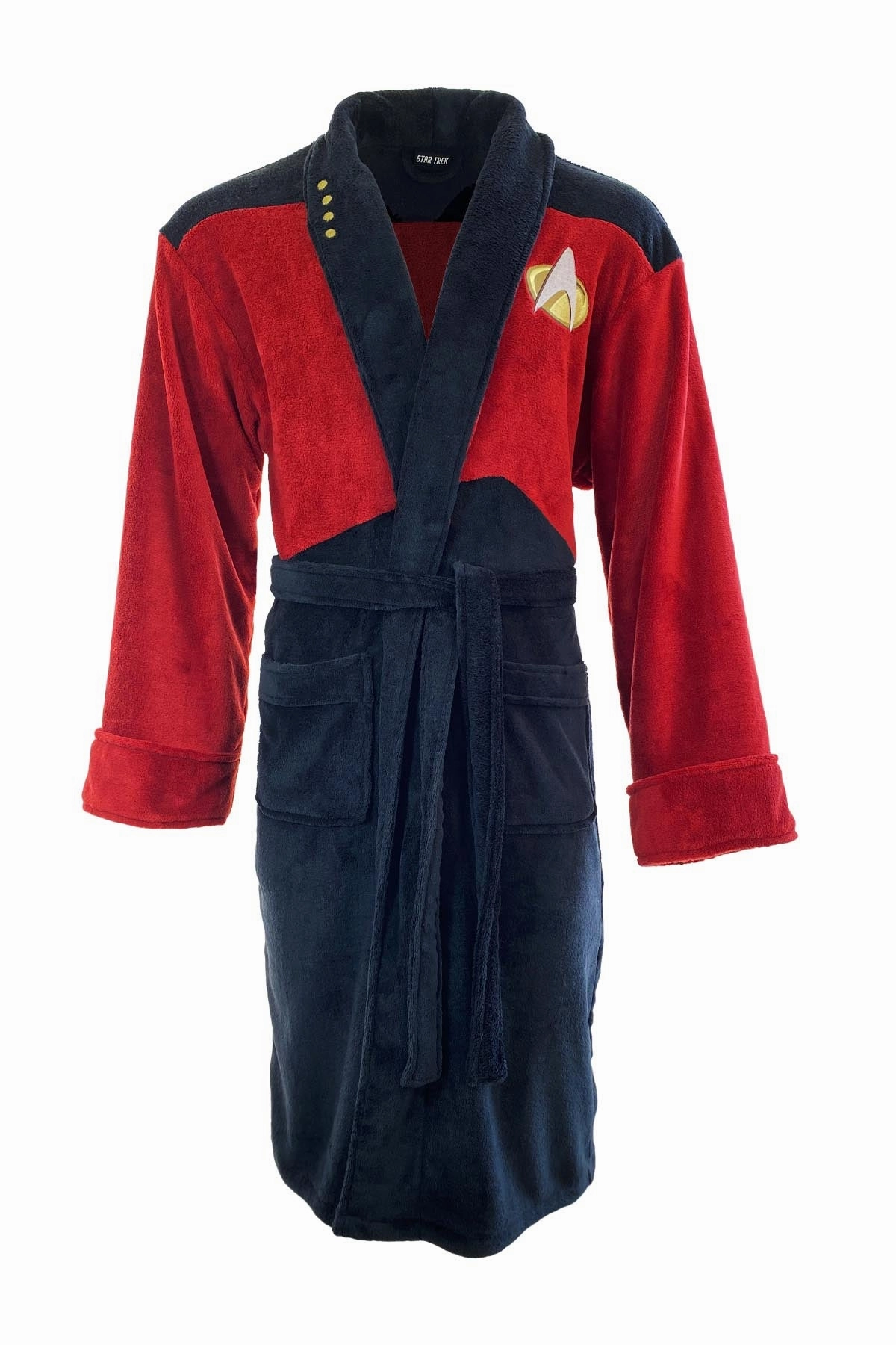 Star Trek Picard Red Adult Bath Robe