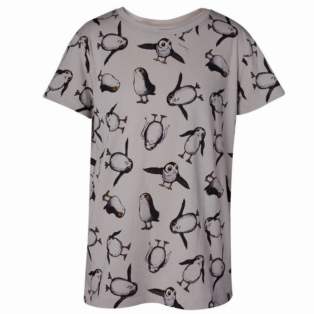 Star Wars All Over Print Kids Porg T-Shirt