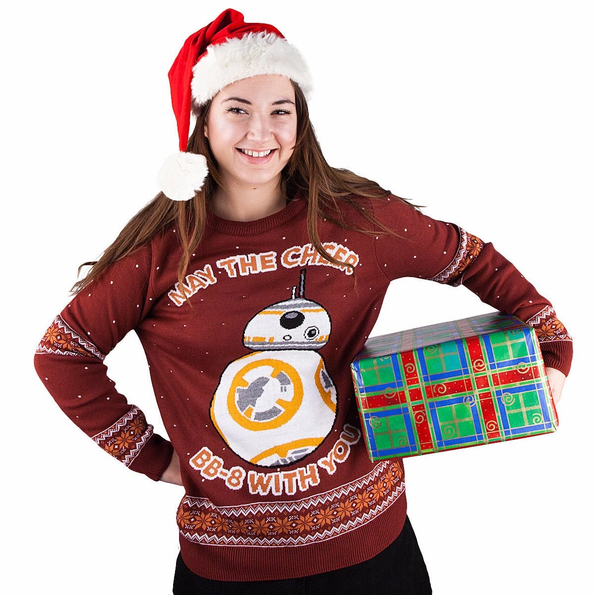 Star Wars BB-8 Knitted Christmas Jumper / Sweater