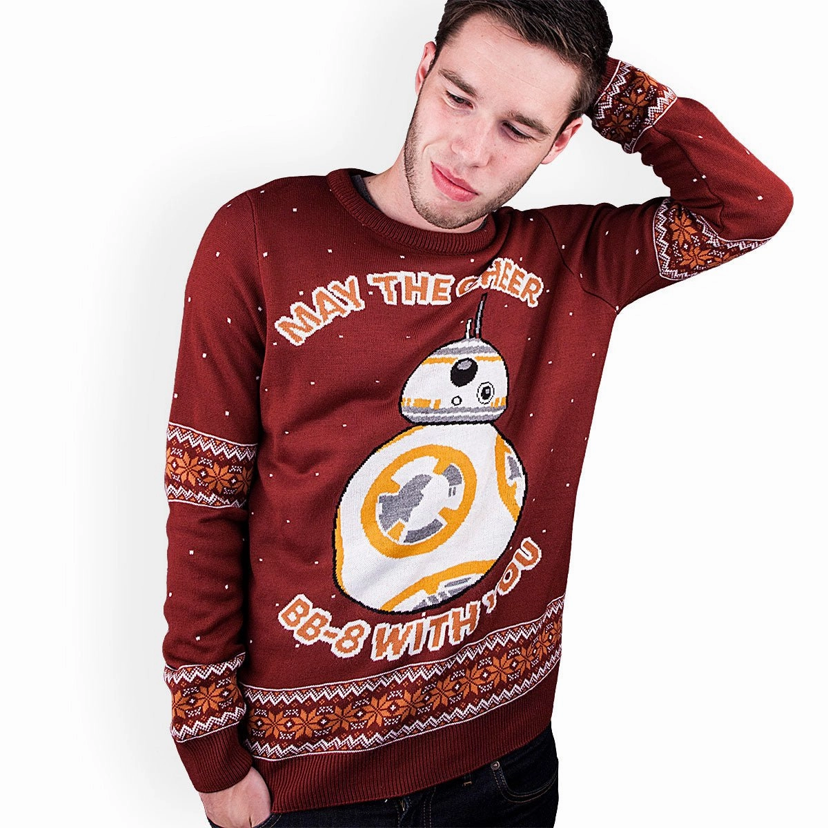 Star Wars BB-8 Knitted Christmas Jumper / Sweater